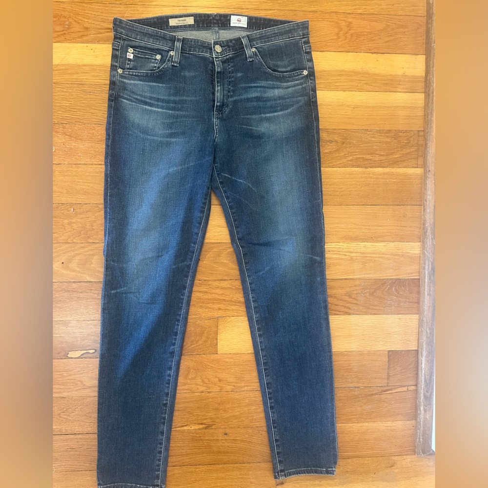 Dark Blue Denim Jeans